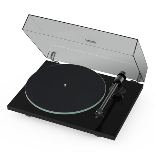 Pro-Ject T1 Evo Phono Plattenspieler mit integriertem Vorverstärker (schwarz) von Pro-Ject Audio Systems