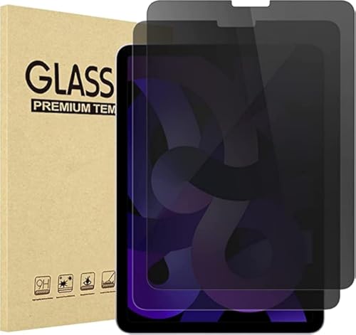 ProCase 2 Stück Sichtschutz für 10,9 Zoll iPad Air 5 2022/ iPad Air 4 2020/ iPad Pro 11 4th 2022/ 3rd 2021/ 2nd 2020/ 1st 2018, Privacy Schutzglas Anti-Spy Screen Protector Privat Blickschutzfolie von ProCase