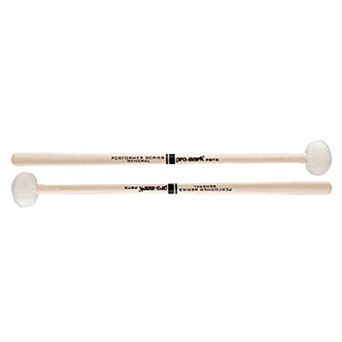 ProMark Drumsticks | Schlagzeug Sticks | PST3 Performer Series Timpani Marching Schlagstock, medium general von ProMark