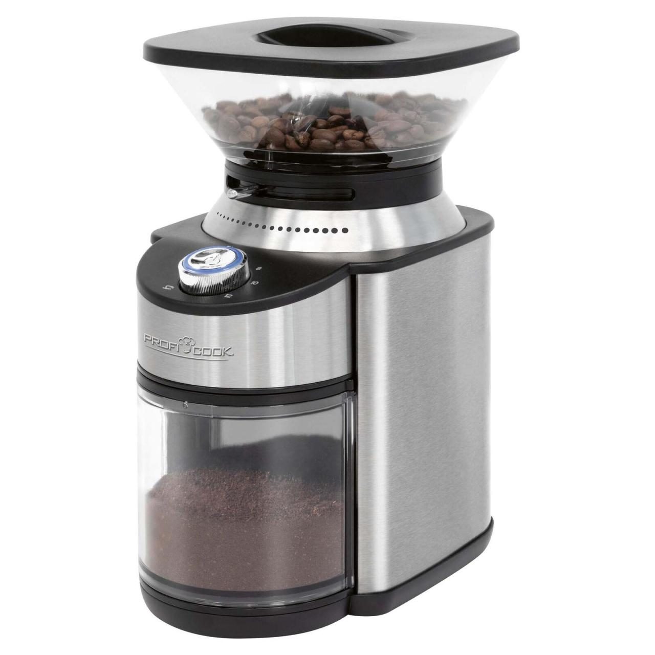 ProfiCook PC-EKM 1205 Kaffeemühle silber/schwarz von ProfiCook