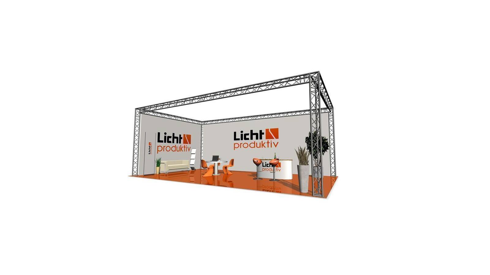 Prolyte X30D Messestand 3 x 3 x 2,5 m 3-Punkt von Prolyte