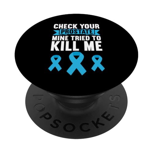 Prostatakrebs Free Awareness Month Survivor PopSockets Klebender PopGrip von Prostate Cancer Awareness Clothing for Men