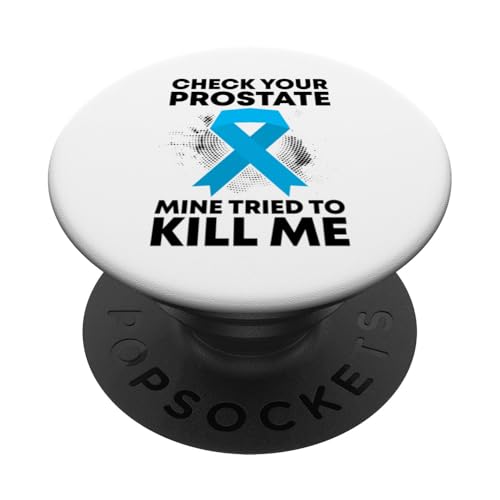 Prostatakrebs Free Awareness Month Survivor PopSockets Klebender PopGrip von Prostate Cancer Awareness Clothing for Men