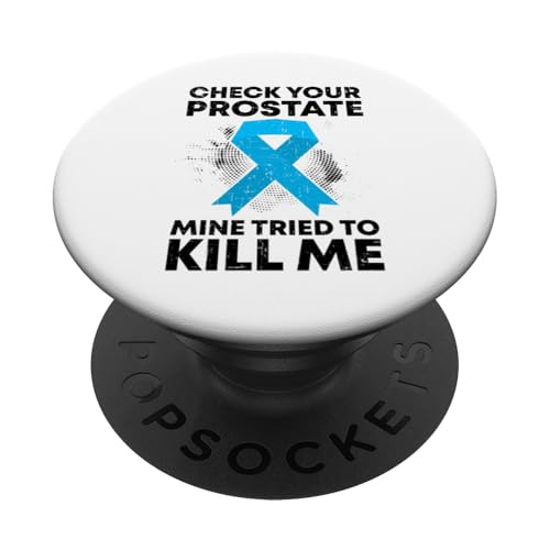 Prostatakrebs Free Awareness Month Survivor PopSockets Klebender PopGrip von Prostate Cancer Awareness Clothing for Men