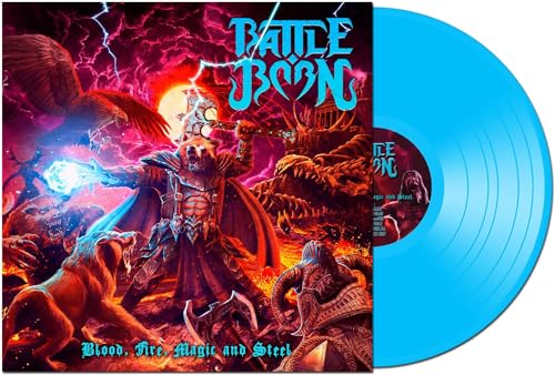 Blood,Fire,Magic and Steel (Solid Blue Vinyl) [Vinyl LP] von Prosthetic