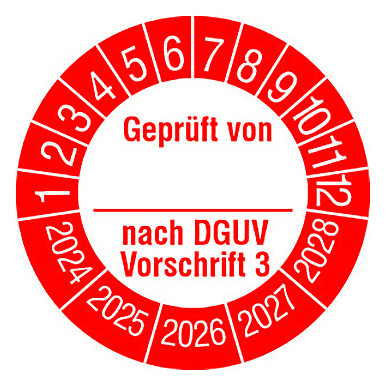 PPPP1DGUVV32024 Geprüft von nachDGUV V3 von Protec.Class