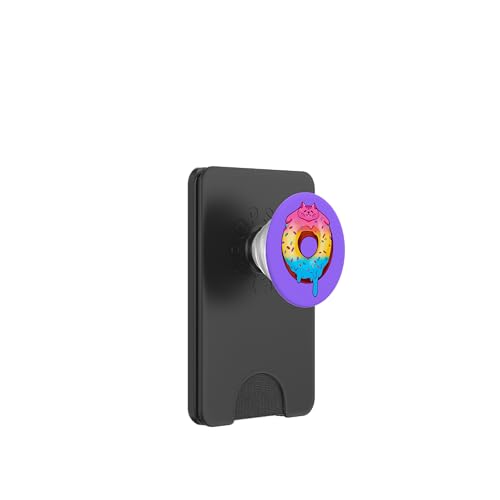 Pansexuelle Katze Pansexuelle Flaggenfarben PopSockets PopWallet für MagSafe von Protect Trans Kids Apparel designs by ally Rn