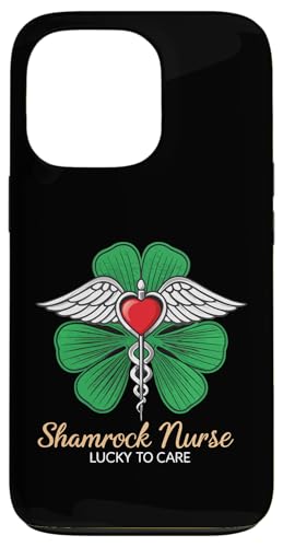 Hülle für iPhone 13 Pro Lucky Nurse, Happy Patients - St. Patrick's Day von Proud American Irish Nurse St. Paddy’s Day