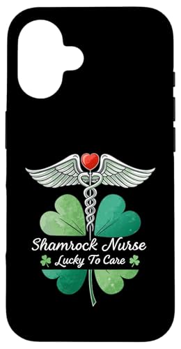 Hülle für iPhone 16 Nurse Pride trifft Irish Spirit - St. Patrick's Day von Proud American Irish Nurse St. Paddy’s Day