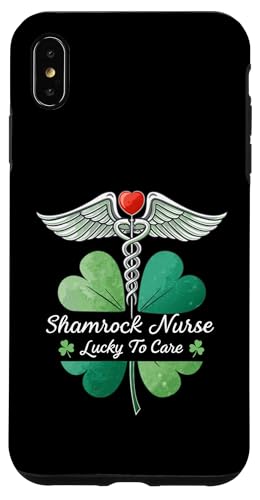 Hülle für iPhone XS Max Nurse Pride trifft Irish Spirit - St. Patrick's Day von Proud American Irish Nurse St. Paddy’s Day