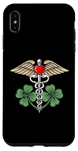 Hülle für iPhone XS Max Süße Krankenschwester St. Patrick's Day – stolze Glückskleeblatt-Krankenschwester von Proud American Irish Nurse St. Paddy’s Day