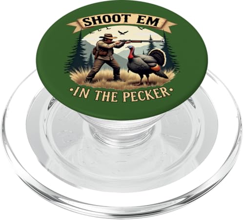 Vintage Truthahn Jagd Papa - Natur & Wild Truthahn Jagd PopSockets PopGrip für MagSafe von Proud American Outdoor, Fishing & Hunting Gifts