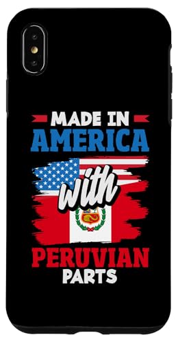 Hülle für iPhone XS Max Hergestellt in Amerika mit peruanischen Teilen, lustig, peruanisch von Proud Peruvian Heritage and Cultural Apparel