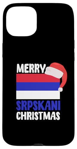 Hülle für iPhone 15 Plus Frohe Weihnachten Lustige Feiertage in der Republika Srpska von Proud Republika Srpska Flag Design