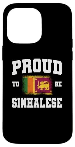 Hülle für iPhone 14 Pro Max Stolz auf Singhalesisch Sri Lanka Sri Lanka Roots Pride von Proud Sri Lanka Flag Design Love Ceylon