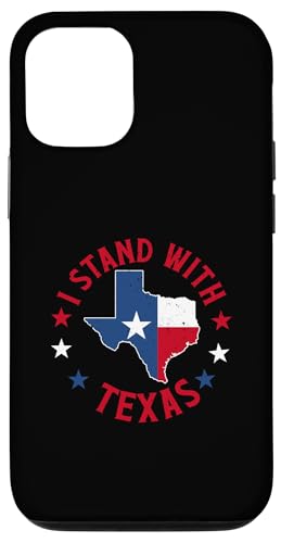 Hülle für iPhone 12/12 Pro Ich stehe auf der Seite von Texas von Proud Texan Patriotic Texas Pride Independence Day