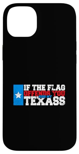 Hülle für iPhone 14 Plus Texas-Flagge, Texanischer Stolz, Unabhängigkeitstag, Zitat von Proud Texan Patriotic Texas Pride Independence Day