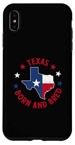 Hülle für iPhone XS Max In Texas geboren und aufgewachsen von Proud Texan Patriotic Texas Pride Independence Day