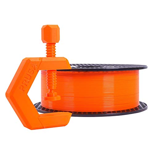 Prusament Prusa PETG Filament 1,75 mm 1 kg Spule (2,2 lbs), Durchmesser Toleranz +/- 0,02 mm, Orange von Prusament
