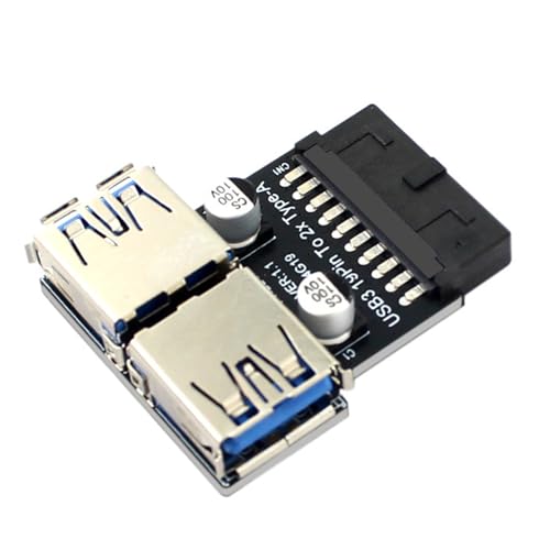 19/20Pin HanceUsb Adapter Ausgabe 19Pin Header Datenübertragungskarte Für PC Desktop Motherboard Anschlüsse von Psdndeww