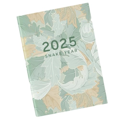 Monatsplaner 2025, Briefgröße, Notizblöcke, 20,3 x 29,1 cm, Softcover, 24 Blatt datiert von Psdndeww