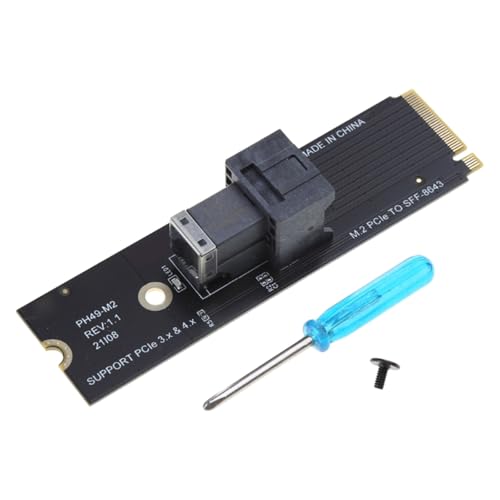 PCIe Zu SFF-8643 Adapter Host Controller Erweiterungskartenersatz Für Desktop PC Zubehör von Psdndeww