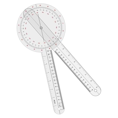 Ptdfjspt Digitales Goniometer 360 Grad, Goniometer Physiotherapie - 12 von Ptdfjspt