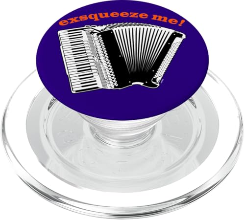 Akkordeon-Witz oder Folk-Band Humor ein Lustiger Akkordeon PopSockets PopGrip für MagSafe von Ptera: A Cool Piano Accordion for Accordion Player