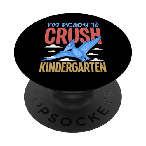 Dinosaurier-Pterodaktyl-Kindergarten-Outfit PopSockets mit austauschbarem PopGrip von Pterodacytl Clothing & Bird Dinosaur Accessories