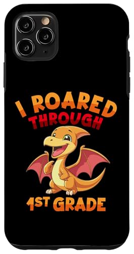 Hülle für iPhone 11 Pro Max Dragon School Start Outfit für Paläontologen 1. Klasse von Pterodacytl Clothing & Bird Dinosaur Accessories