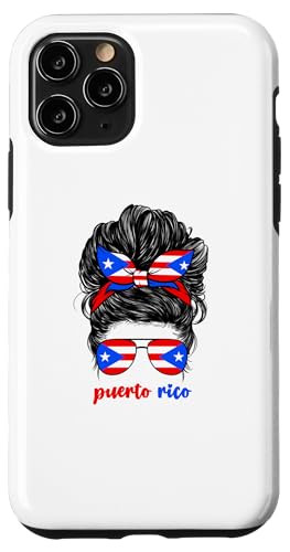 Hülle für iPhone 11 Pro Puerto Rico Flagge Hispanic Heritage Month Boricua Rican Women von Puerto Rican Girl Puerto Rico Flag Designs Co.