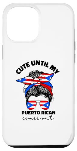 Hülle für iPhone 12 Pro Max Lustige niedliche Puerto Rico-Flagge für Frauen und Mädchen, Boricua Puerto Rico von Puerto Rican Girl Puerto Rico Flag Designs Co.