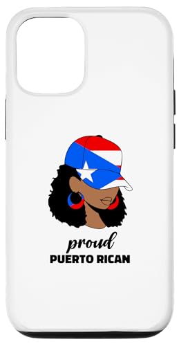 Hülle für iPhone 13 Pro Schwarze Afro-Proud Puertoricanerin, Frau, Mädchen, Puerto Rico, PR-Flagge von Puerto Rican Girl Puerto Rico Flag Designs Co.