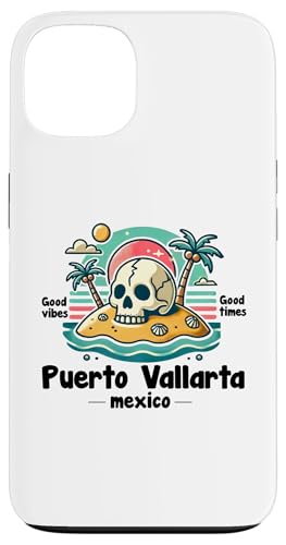 Hülle für iPhone 13 Erinnerung an einen mexikanischen Urlaub in Puerto Vallarta für Herren und Damen von Puerto Vallarta Reminder Souvenir