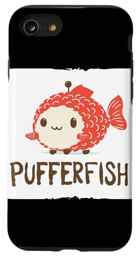 Hülle für iPhone SE (2020) / 7 / 8 Kawaii Kugelfisch Kostüm für lustige Tiere von Pufferfish Outfit
