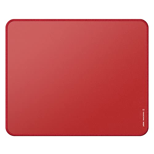 Pulsar Paracontrol M Esports Level Premium V2 Gaming Mauspad - Medium High Speed Gaming Mousepad Durable Hybrid Genähte Kante Oberseite 26 x 33 cm (M, Rot) von Pulsar Gaming Gears