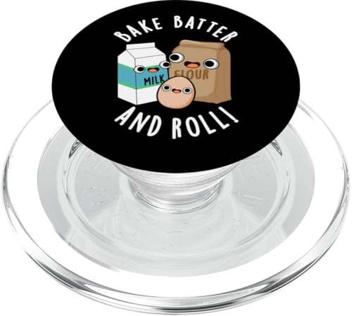 Bake Batter And Roll Lustiges Backspiel PopSockets PopGrip für MagSafe von Punny Bone