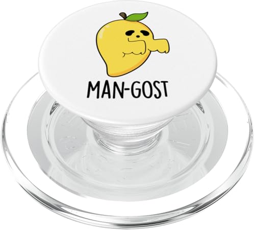 Mangost Lustiges Mango Ghost Wortspiel PopSockets PopGrip für MagSafe von Punny Bone