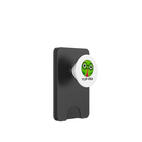 Yup-pea Lustiges Erbsen-Wortspiel PopSockets PopWallet für MagSafe von Punny Bone