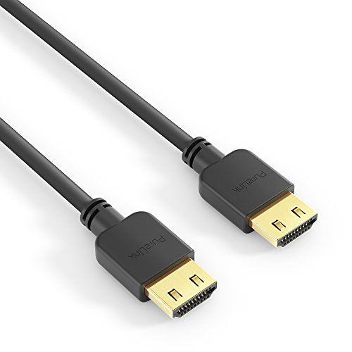 PureLink PI0500-005 High Speed HDMI Verbindungskabel (4K UltraHD (2160p), Ethernet, 18Gbps), 0,50m schwarz von PureLink