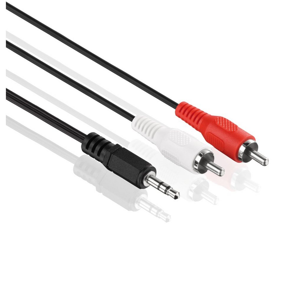 PureLink PureLink® - Audio Kabel 2x Cinch auf 3,5mm Klinke, 0,50m Audio-Kabel von PureLink