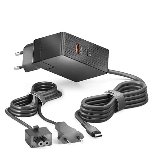 Vuelogic USB-C Netzteil 100W, GaN Technologie, Schnellladegerät PD, Multiport Adapter, Ladegerät für Laptop und Mobile Geräte, Schwarz von PureLink