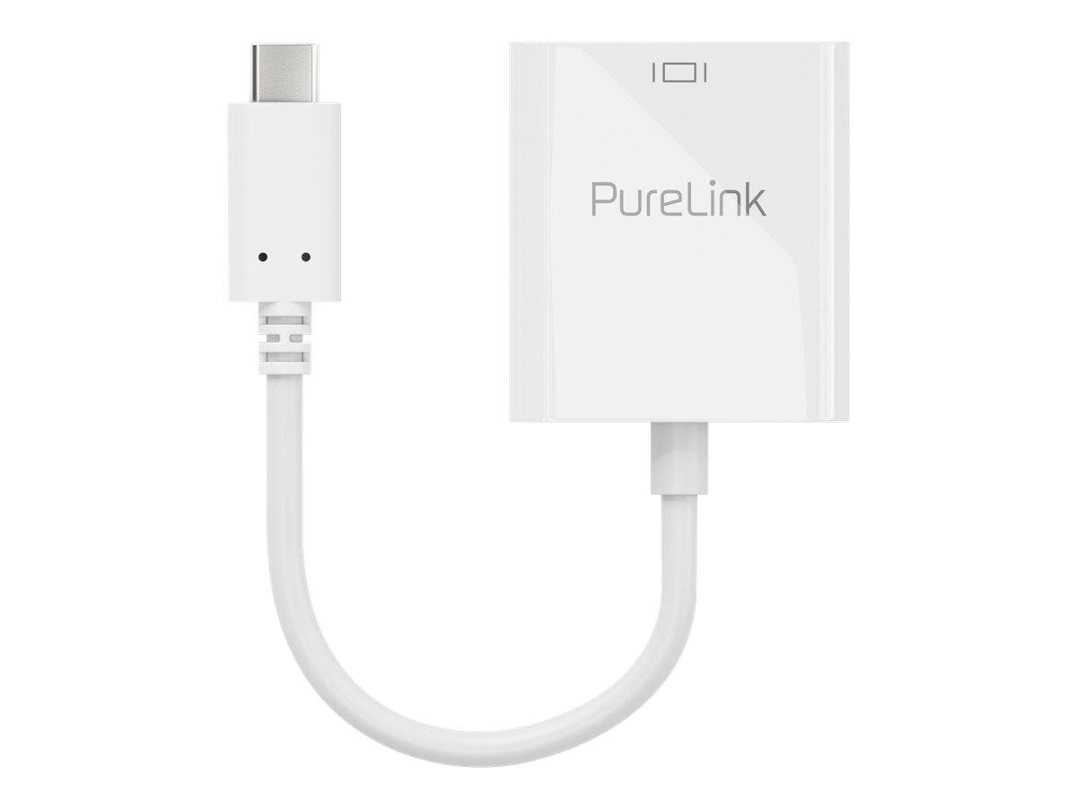 PureLink Adapter 0,10m iSerie IS200 USB-C auf DisplayPort 4K60Hz weiß von Purelink GmbH