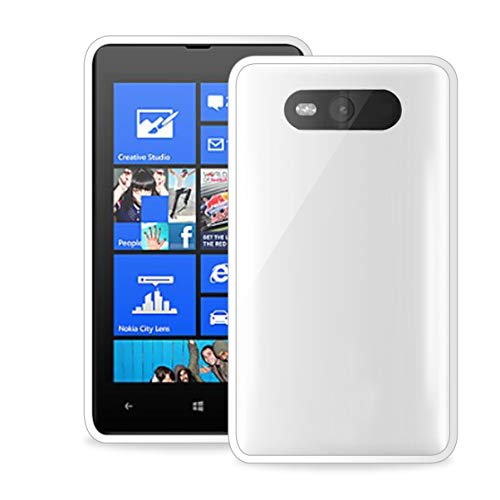 Puro Back Case - Clear - Nokia Lumia 820 - weiß von Puro