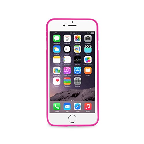 Puro Back Case Ultra Slim 0.3 Schutzhülle (für Apple iPhone 6/6S) Pink von Puro