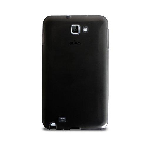 Puro - Silicon Case/Schutzhülle - Plasma - für Samsung N7000 Galaxy Note - Schwarz (TPU) schwarz von Puro