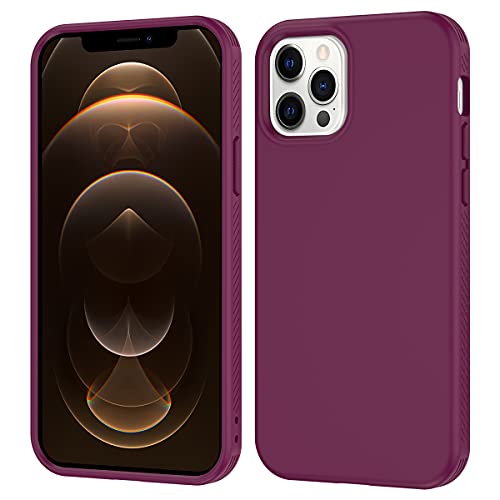 Purpeluu Kompatibel mit iPhone 12 Pro Max, Ganzkörper-Schutzhülle für iPhone 12 Pro Max, Rosa von Purpeluu