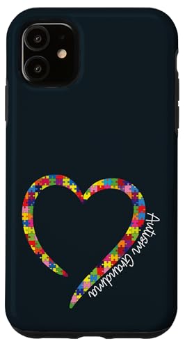 Hülle für iPhone 11 Autismus-Bewusstsein Autistische Kinder lieben stolze Autismus Mutter Oma von Puzzle Piece Autism Apparel.USA