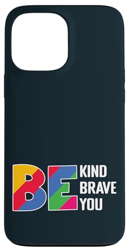 Autismus-Bewusstsein Mama Papa Be Kind Autistic Boys Girl Be Brave Hülle für iPhone 13 Pro Max von Puzzle Piece Pride Apparel.USA