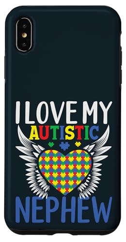 Autism Awareness Kids - Love My Autistic Nephew Oncle Aunt Hülle für iPhone XS Max von Puzzle Pride Apparel.USA